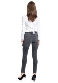 Lee - DAMSKIE SPODNIE JEANSOWE LEE ELLY BLACK FLOW L305CPRW #6