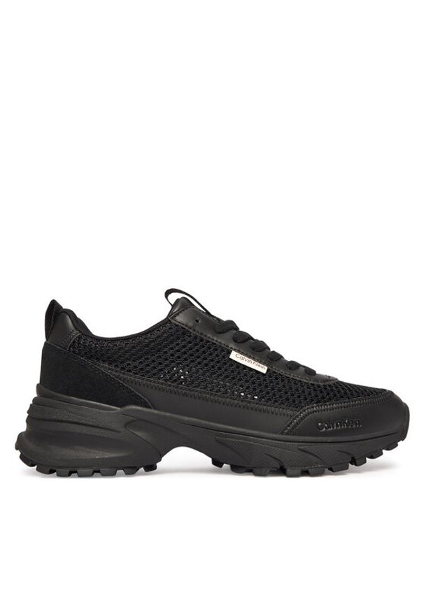 Calvin Klein Sneakersy Hike Runner Lup Lin Mesh HW0HW03000 Czarny. Kolor: czarny. Materiał: materiał