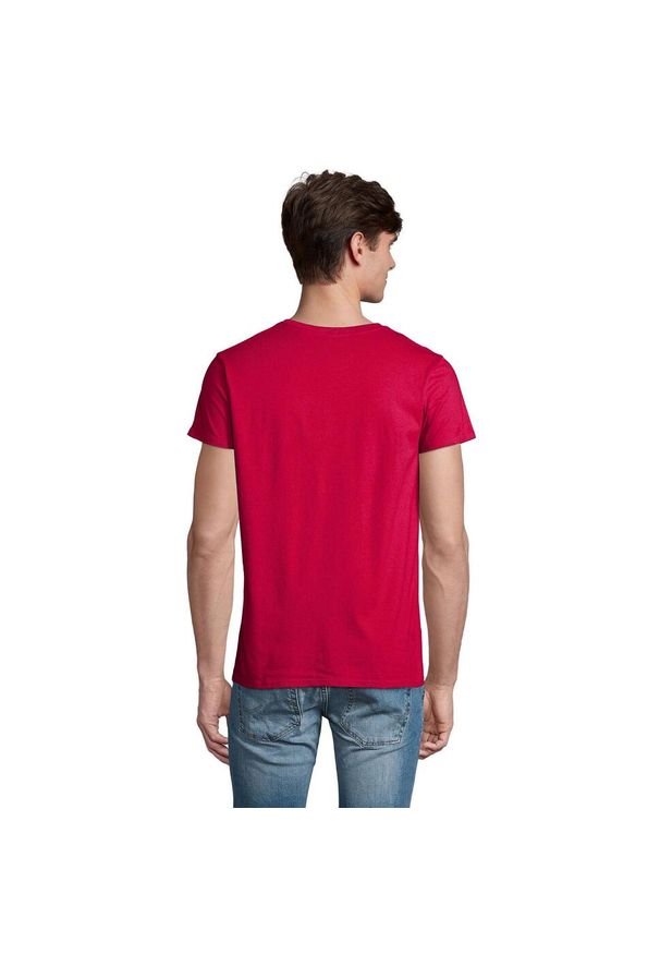 SOL'S - Koszulka Męska Crusader. Kolor: różowy. Sport: turystyka piesza