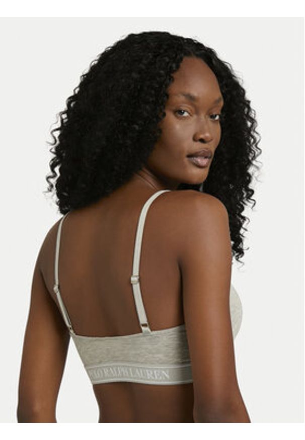 Polo Ralph Lauren Biustonosz top 4P1028 Szary. Kolor: szary. Materiał: syntetyk