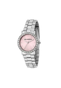 Karl Lagerfeld - KARL LAGERFELD Zegarek R0553100512 Srebrny. Kolor: srebrny