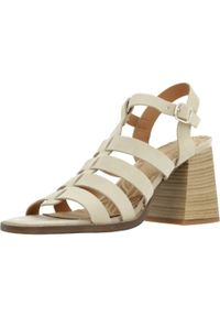 Sandały MTNG 50550M Beżowy. Kolor: beżowy. Materiał: tkanina, syntetyk. Sport: turystyka piesza #1