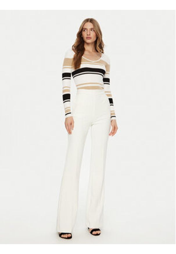 Guess Sweter W5RR22 Z2Y72 Kolorowy Regular Fit. Materiał: wiskoza. Wzór: kolorowy