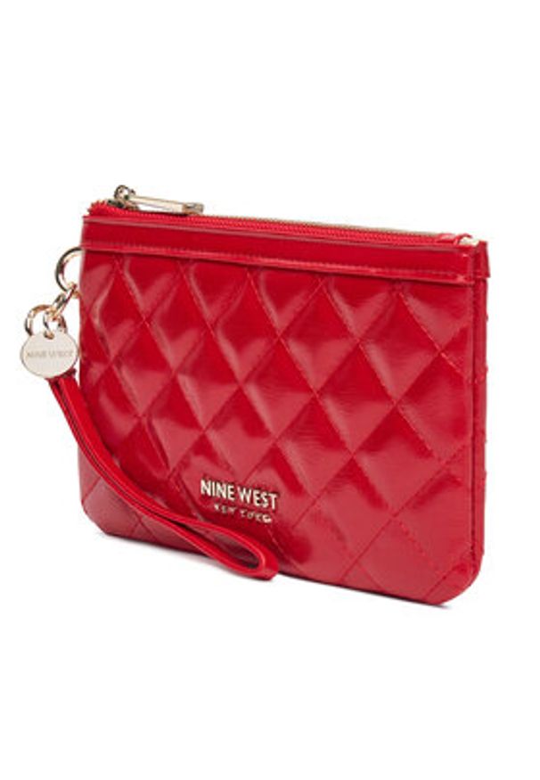 Nine West Torebka LILLA1 Czerwony. Kolor: czerwony. Materiał: skórzane