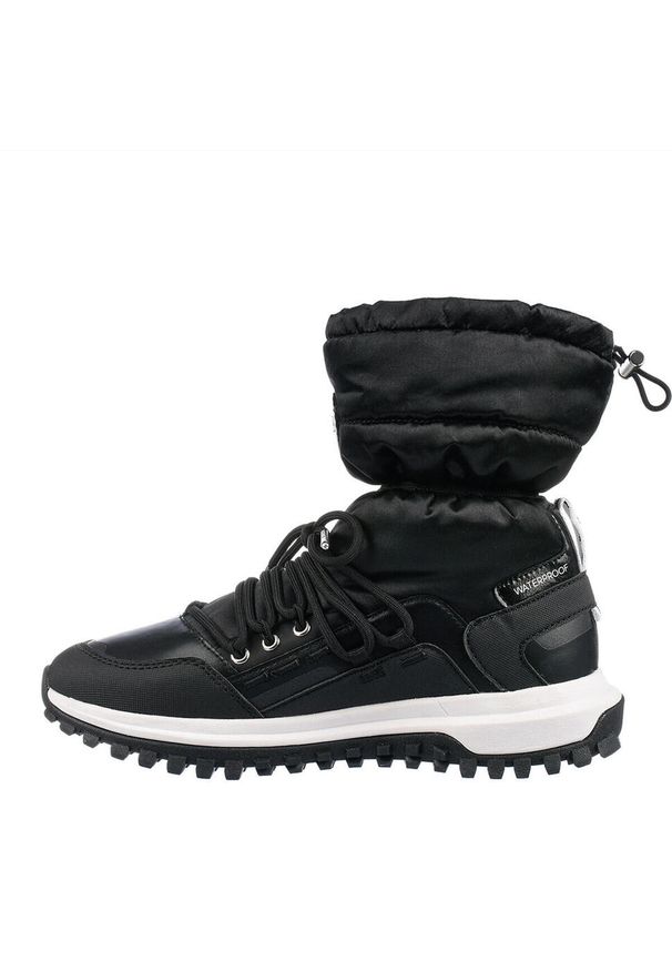 Colmar - Buty Śniegowce damskie COLMAR WARMER PLAIN wodoodporne ocieplane. Kolor: czarny. Styl: sportowy