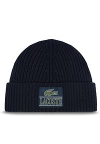 Lacoste Czapka RB1783 Granatowy. Kolor: niebieski. Materiał: materiał, wełna #1