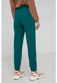 Answear Lab - Spodnie. Kolor: zielony. Materiał: dzianina
