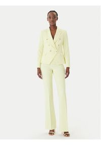 Rinascimento Spodnie materiałowe CFC0127876003 Żółty Slim Fit. Kolor: żółty. Materiał: syntetyk #5