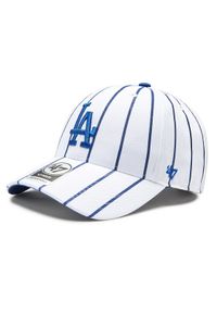 47 Brand Czapka z daszkiem MLB Los Angeles Dodgers Bird Cage 47 MVP B-BDCG12WBV-WH Biały. Kolor: biały. Materiał: materiał