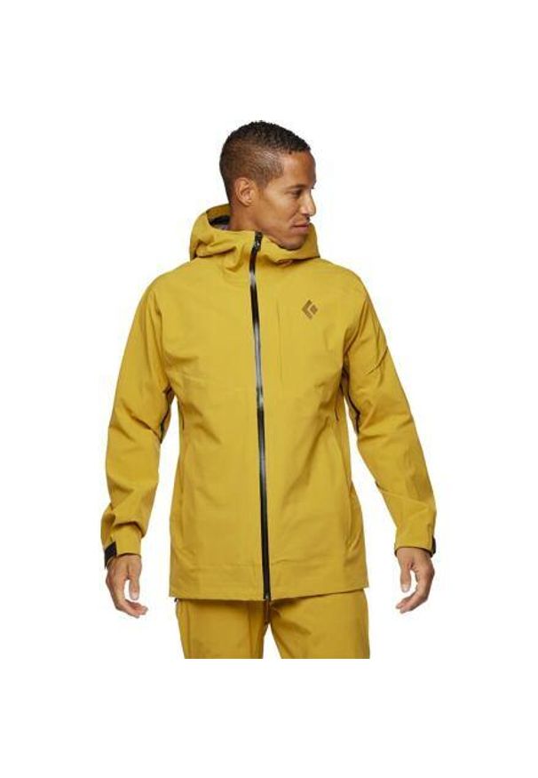 Kurtka narciarska Black Diamond Recon. Kolor: szary, brązowy, pomarańczowy, wielokolorowy, żółty. Sport: narciarstwo