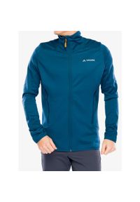 Kurtka polarowa męska Vaude Monviso Fleece FZ Jacket II - baltic sea uni. Kolor: zielony. Materiał: polar