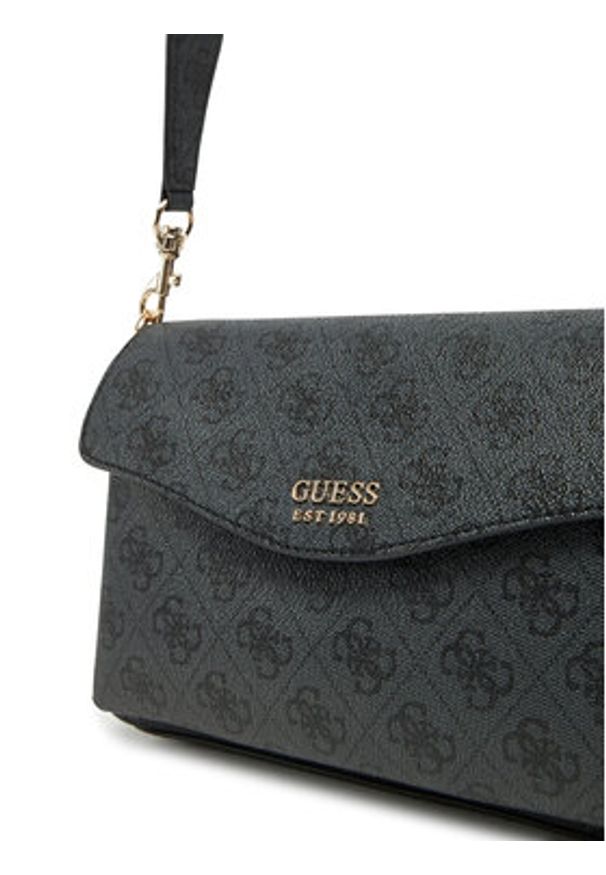 Guess Torebka HWLG96 48190 Czarny. Kolor: czarny. Materiał: skórzane