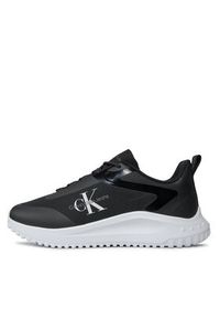 Calvin Klein Jeans Sneakersy Eva Runner Low Lace Ml Mix YM0YM00968 Szary. Kolor: szary. Materiał: materiał #3