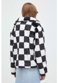 Vans kurtka damska kolor czarny przejściowa oversize. Kolor: czarny. Styl: klasyczny #4