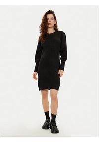 Gaudi Sukienka dzianinowa 421BD13010 Czarny Regular Fit. Kolor: czarny. Materiał: syntetyk #5