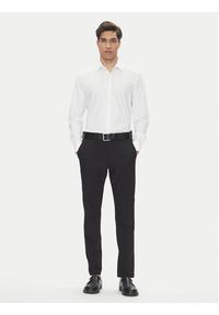 BOSS Koszula P-Hank 50539391 Biały Slim Fit. Kolor: biały. Materiał: syntetyk #4