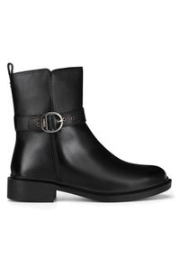 MEXX Botki MX/003C-RST Czarny. Kolor: czarny. Materiał: skóra