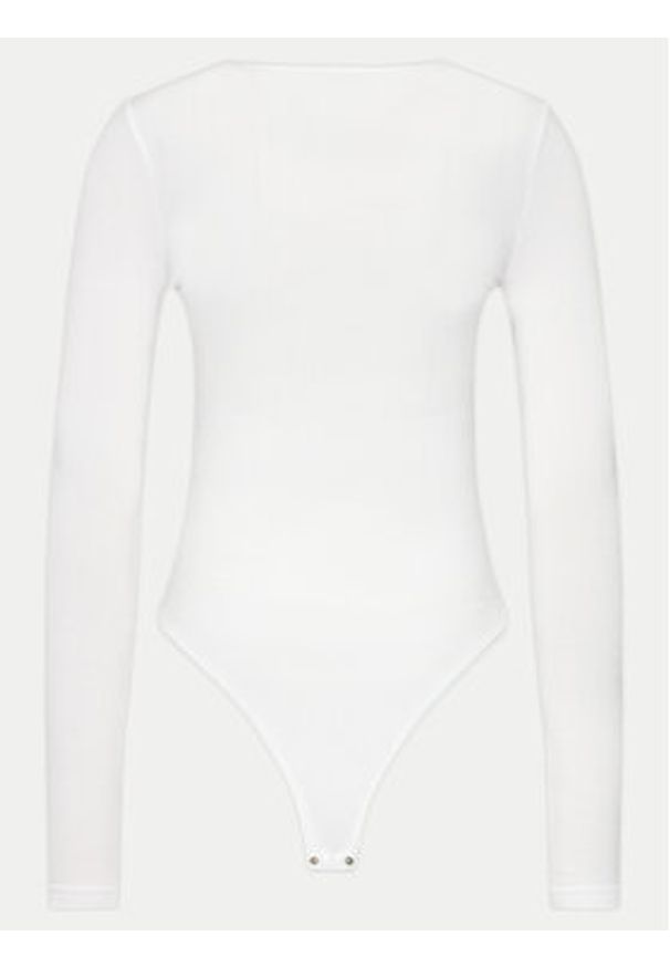 Wolford Body Berlin 75087 Biały Slim Fit. Kolor: biały. Materiał: syntetyk