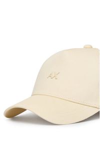Armani Exchange Czapka z daszkiem XW001886 AF15502 U1003 Écru. Kolor: kremowy. Materiał: bawełna #2