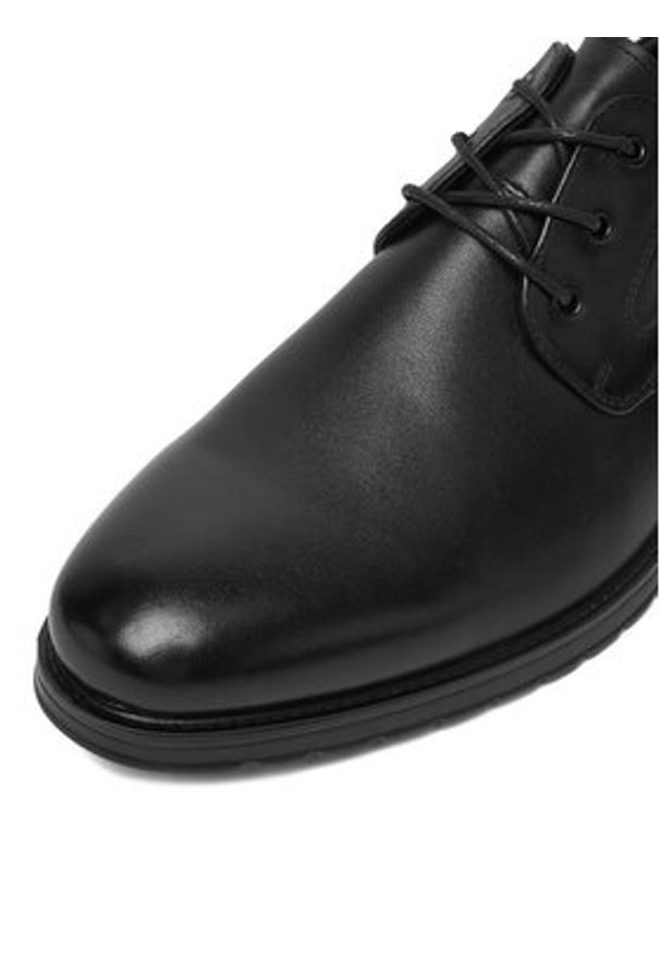 Sergio Bardi Półbuty MF1643-1Z Czarny. Kolor: czarny. Materiał: skóra