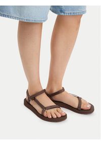 Teva Sandały Original Universal Slim 1150110 Bordowy. Kolor: czerwony. Materiał: materiał #4