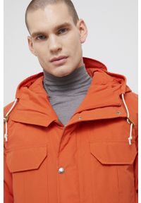 The North Face kurtka M THERMOBALL DRYVENT MOUNTAIN PARKA męska kolor pomarańczowy zimowa NF0A5A7H1241-1241. Okazja: na co dzień. Kolor: pomarańczowy. Materiał: włókno, puch. Długość rękawa: raglanowy rękaw. Sezon: zima. Styl: casual #2