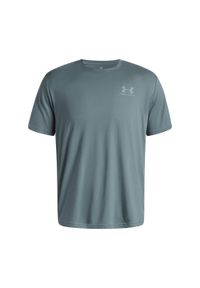 Koszulka Under Armour Sportstyle Left Chest. Kolor: niebieski. Sport: fitness #1