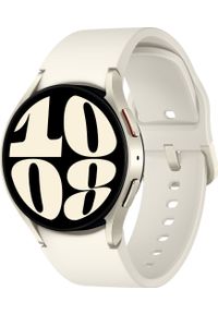 SAMSUNG - Smartwatch Samsung Galaxy Watch 6 Stainless Steel 40mm LTE Beżowy (SM-R935FZ). Rodzaj zegarka: smartwatch. Kolor: beżowy