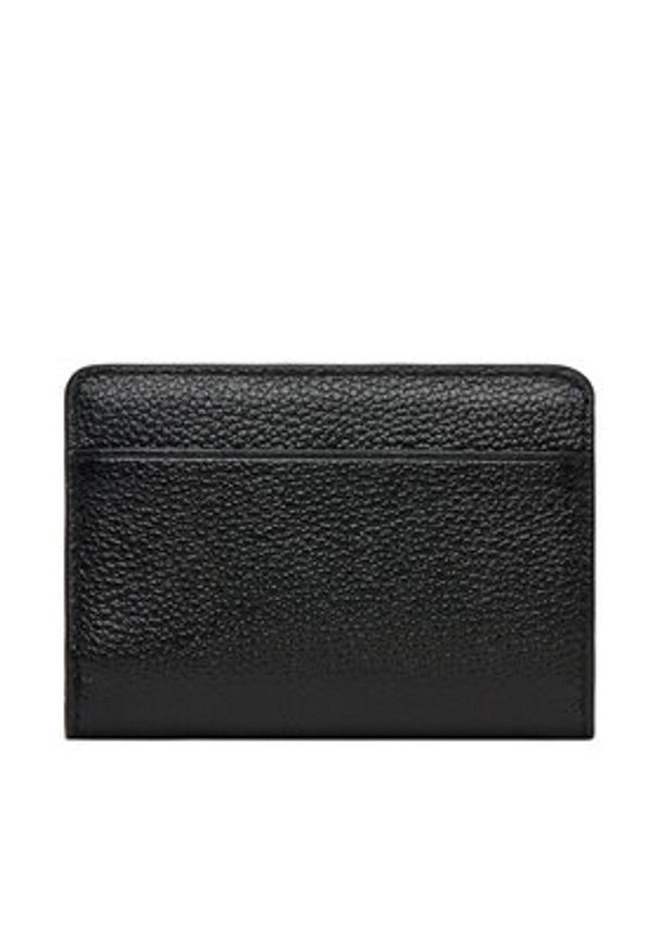 MICHAEL Michael Kors Mały Portfel Damski 32H3G0KD5L Czarny. Kolor: czarny. Materiał: skóra