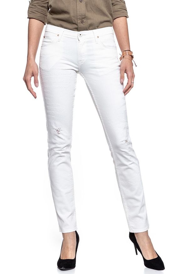 Lee - SPODNIE LEE DAMSKIE JADE WHITE DREAM L331FRRQ OUTLET