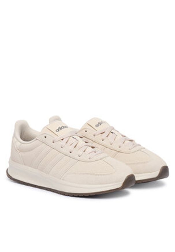 Adidas - adidas Sneakersy Run 70S 2.0 Shoes KJ7999 Beżowy jasny. Kolor: beżowy. Materiał: zamsz, skóra. Sport: bieganie