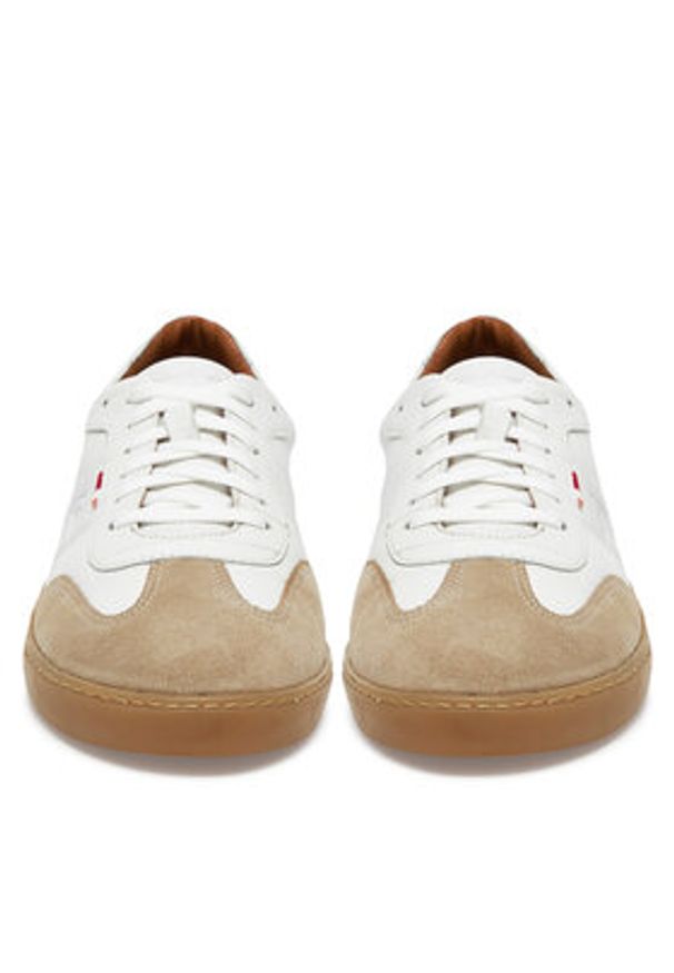 Quiksilver Sneakersy VALLEY2-05 MB Biały. Kolor: biały. Materiał: skóra