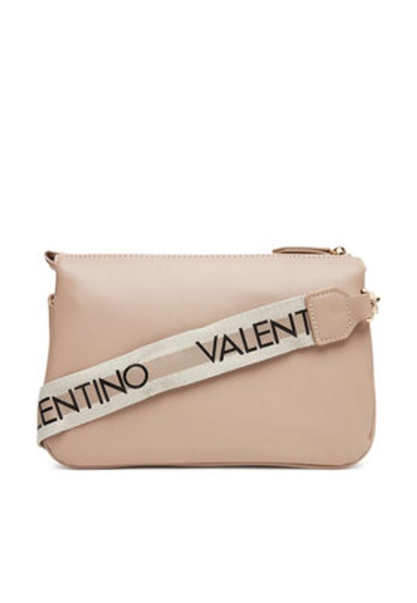 VALENTINO - Valentino Torebka Zero Re VBS7B308 Beżowy. Kolor: beżowy. Materiał: skórzane