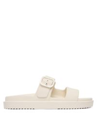 TOMMY HILFIGER - Tommy Hilfiger Klapki FW0FW08953 Biały. Kolor: biały. Materiał: syntetyk #1