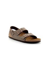 Buty do chodzenia męskie Birkenstock 634503. Zapięcie: klamry. Kolor: brązowy, wielokolorowy. Materiał: syntetyk, materiał