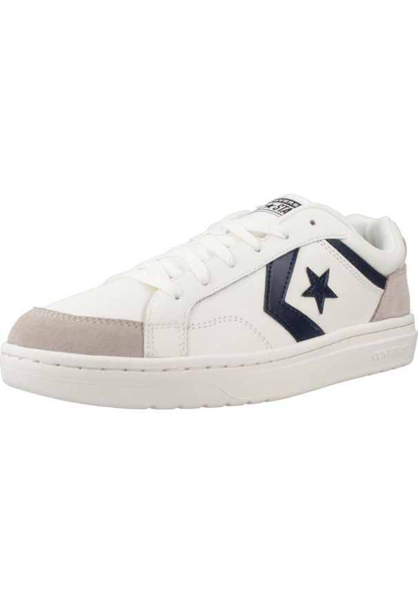 Tenisówki Converse Model Pro Blaze Classic Leather&suede Kolor Biały. Kolor: biały. Materiał: tkanina, skóra