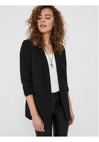 only - ONLY Marynarka Elly 15197451 Czarny Regular Fit. Kolor: czarny. Materiał: syntetyk #5