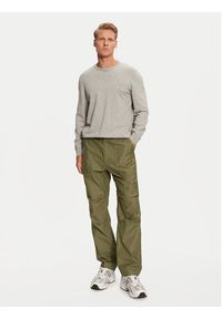 Levi's® Sweter A7207-0000 Szary Regular Fit. Kolor: szary. Materiał: bawełna