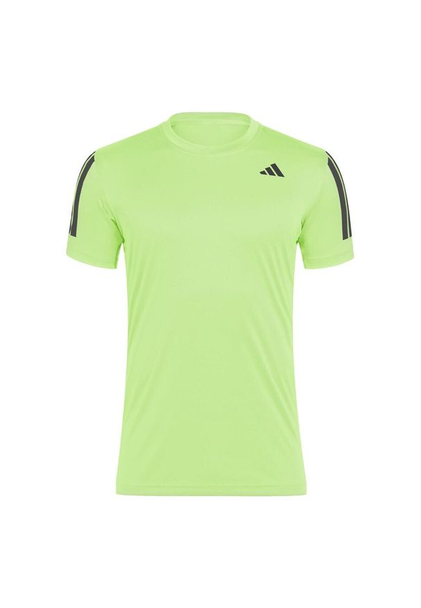 Adidas - Koszulka Club Tennis Climacool 3-Stripes. Kolor: żółty. Technologia: ClimaCool (Adidas). Sport: tenis