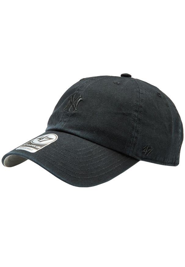 Czapka z daszkiem męska 47 Brand MLB New York Yankees Base Cap. Kolor: czarny. Materiał: bawełna. Styl: sportowy