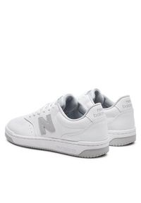 New Balance Sneakersy BB80GRY Biały. Kolor: biały. Materiał: skóra #4