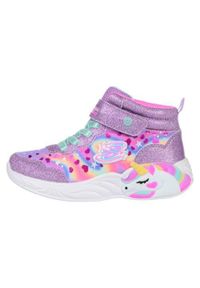 skechers - Buty do chodzenia dla dzieci Skechers Unicorn Dreams-magic. Kolor: wielokolorowy. Materiał: syntetyk, materiał. Szerokość cholewki: normalna. Sport: turystyka piesza