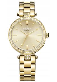 Zegarek Giewont Zegarek Damski Giewont Sapphire Złoty GW9890-B2. Kolor: złoty #1