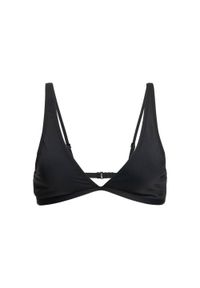 Roxy - Wydłużony trójkątny stanik bikini dla Kobiety BEACH CLASSICS Czarny. Kolor: szary. Materiał: tkanina, elastan, nylon