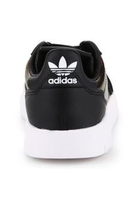 Adidas - Buty adidas Supercourt W EG2012 czarne. Kolor: czarny. Materiał: materiał, syntetyk, skóra. Szerokość cholewki: normalna #5
