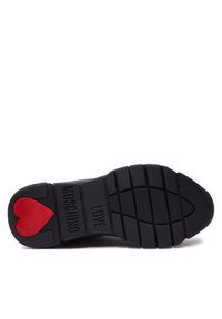 Love Moschino - LOVE MOSCHINO Sneakersy JA15263G1IIZ500B Czarny. Kolor: czarny. Materiał: materiał #3