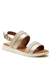 Geox Sandały D Dandra D35NNA 054AJ C5379 Beżowy. Kolor: beżowy. Materiał: skóra #2