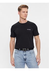 Guess T-Shirt Joe U4RM01 K6YW0 Czarny Regular Fit. Kolor: czarny. Materiał: bawełna #1