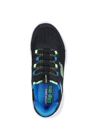 skechers - Adidasy Skechers Bounder - Brisk-burs, Dzieci. Kolor: niebieski. Materiał: materiał, tkanina, syntetyk