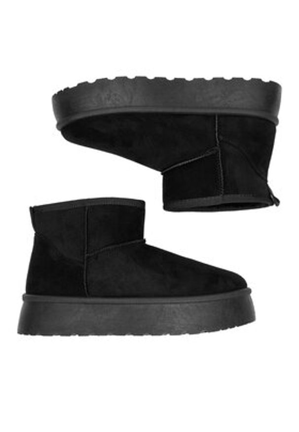 Jenny - JENNY Botki CEO-WSX23-01 Czarny. Kolor: czarny. Materiał: materiał